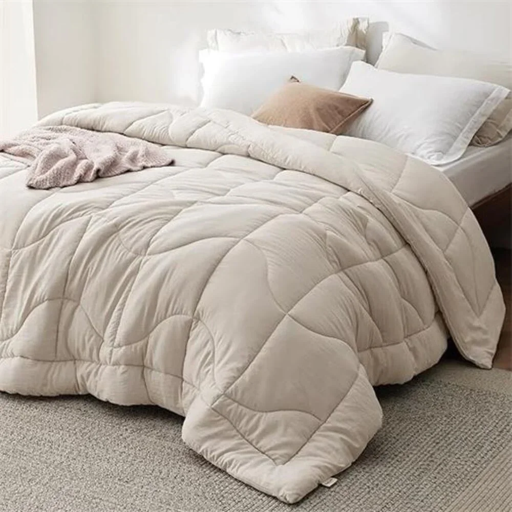 Bedsure Queen Comforter - Comforters Queen Size for All Season, Ultra-Soft Down